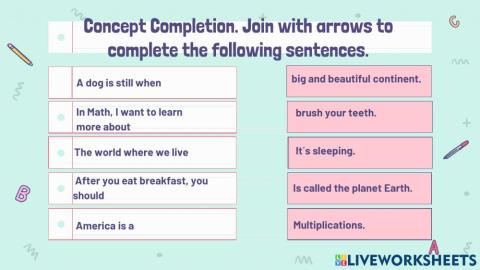 Concept completion 25