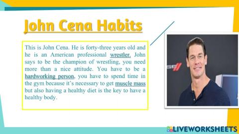 John Cena Routine