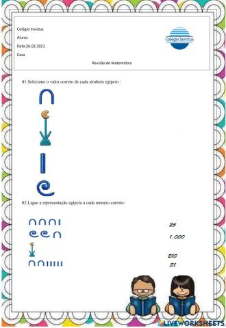 Revisão de matematica