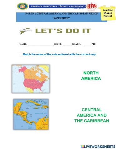 North and Central America & the Caribbean region