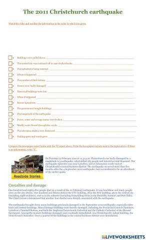 Christchurch Earthquake - New Zealand