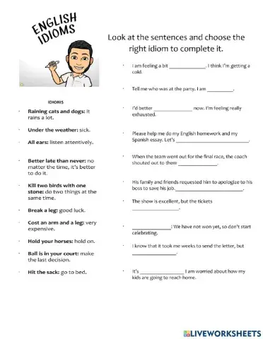 Idioms
