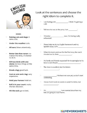 Idioms