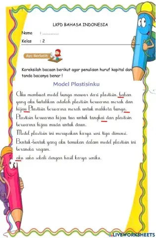 Mengoreksi Huruf Kapital dan Tanda Baca