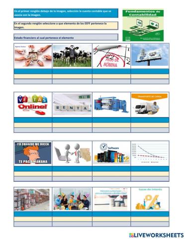 Clasificación Cuentas
