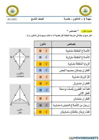 مهمة هندسة في الدالتون