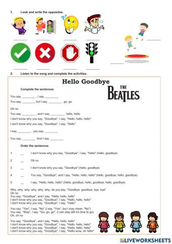 Hello Goodbye - The Beatles