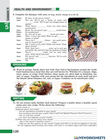 Quantifiers,eating out