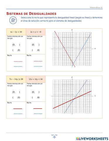 IV.4.6.Sistema de desigualdades