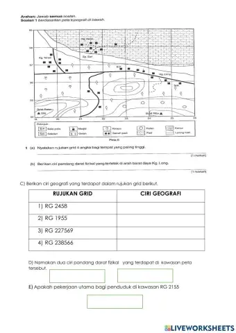 Bab 2 latihan 2 peta topografi