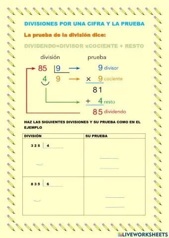 Matemáticas tercero