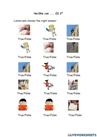 He-She can... 2º
