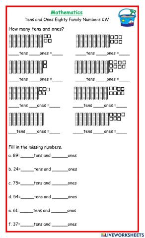 Tens and one eighty family numbers