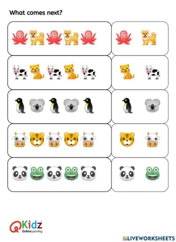 Pattern - What comes next?