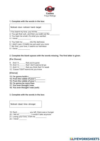 Song of the month Beginners