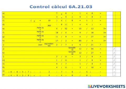 Control càlcul 6A.21.03