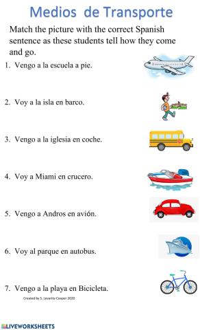 Gr. 4 Transportation 2 