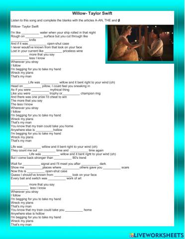 Indefinite Articles a-an and zero