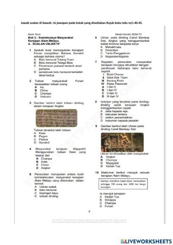 Bab 3 : sosiobudaya kerajaan alam melayu