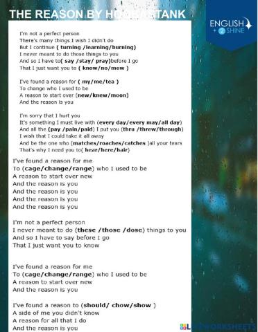 The Reason by Hoobastank