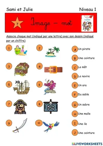 Sami et Julie les pirates 7