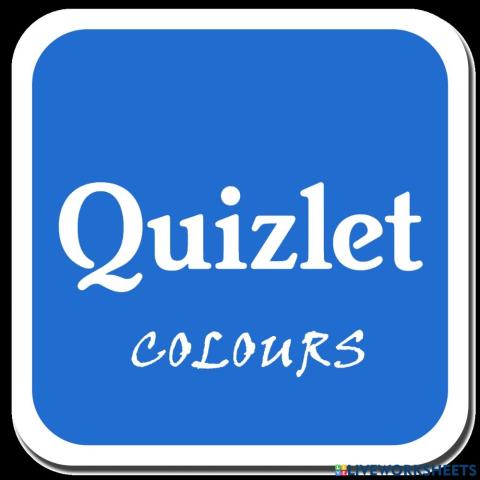 Quizlet colours