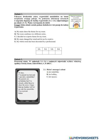 Powtórka do egzaminu 3