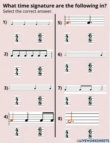 Time Signature Practice