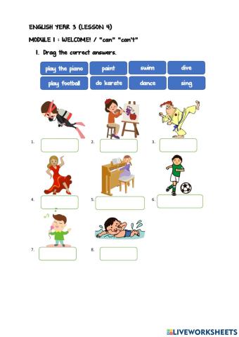 Year 3 Module 1 : Lesson 4