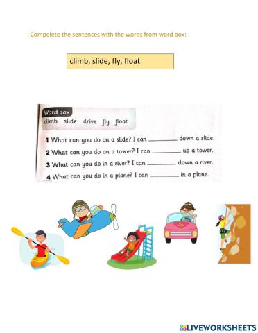 Action verbs