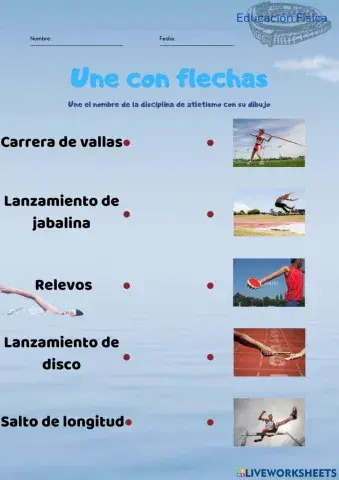 Disciplinas del atletismo
