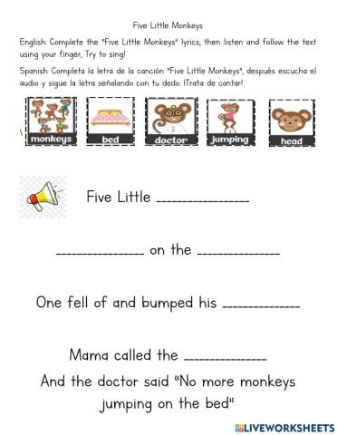 Five Little Monkeys