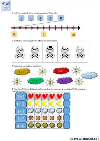 Gyakorlás (négyes számkör)