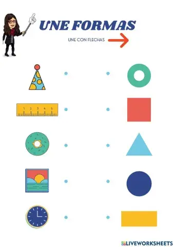 Une las formas