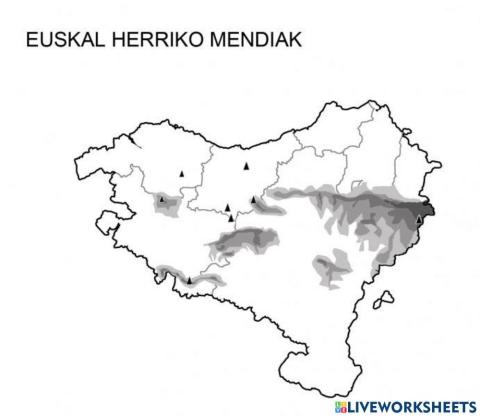 Euskal Herriko mendiak