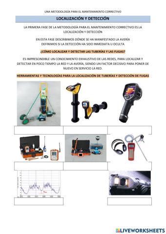 Localización y detección de redes y fugas