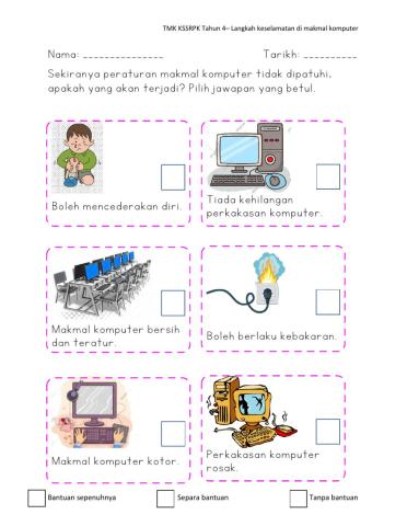 Keselamatan di Makmal Komputer