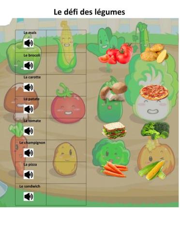 K2 Le défi des légumes 1