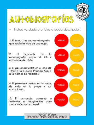 Autobiografías