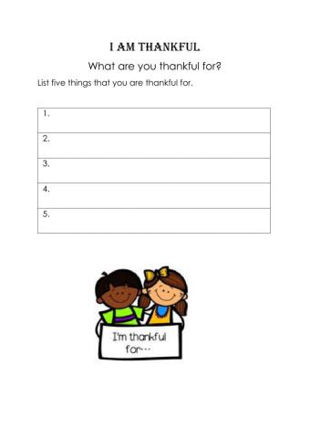 Celebrating Thanksgiving