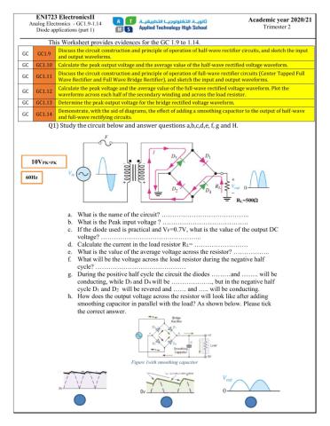 Diode Applications