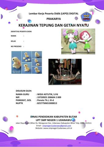 Lkpd kerajinan flour clay & getah nyatu