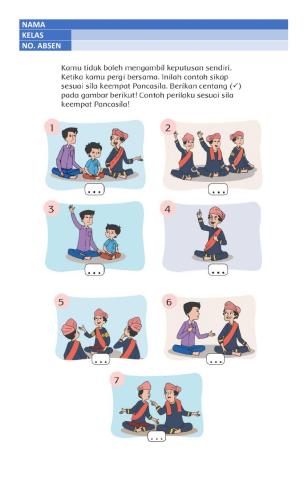 Lkpd sikap panacila sila ke 4