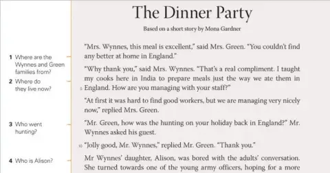The dinner party