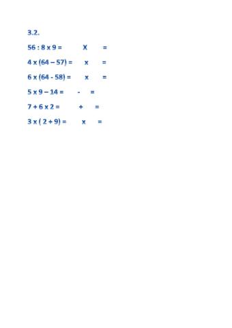 Přednost početních operací