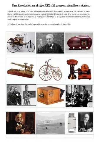 Inventos de la Segunda Revolución industrial