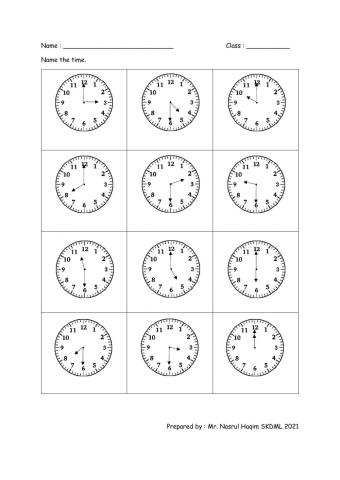 Name the time