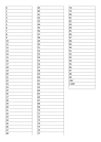 Números em português