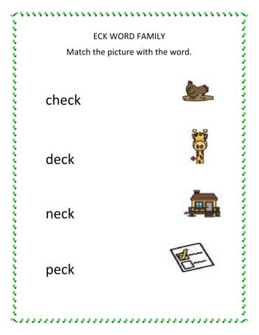 ECK Word Family