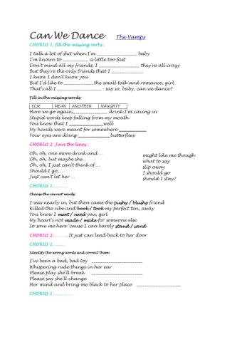 Can We Dance - The Vamps